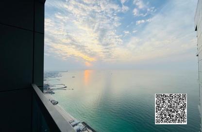 Apartment - 2 Bedrooms - 2 Bathrooms for sale in Corniche Tower - Ajman Corniche Road - Ajman