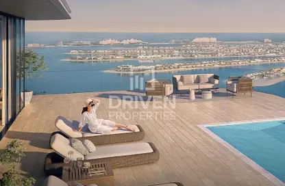 شقة - غرفة نوم - 1 حمام للبيع في برج Seapoint 1 - سي بوينت - إعمار بيتشفرونت - دبي هاربور - دبي