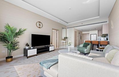 Apartment - 1 Bedroom - 1 Bathroom for rent in The Palm Tower - Palm Jumeirah - Dubai