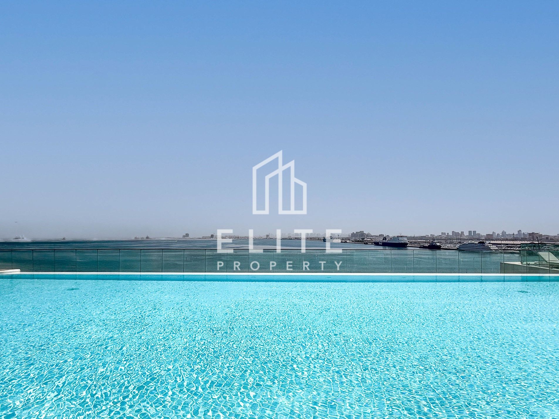 Luxury Waterfront 1BR | With direct Pool Access