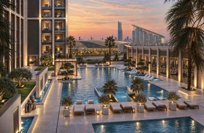 Apartment - Studio - 1 for sale in Binghatti Starfall - Al Jaddaf - Dubai Apartment - Studio - 1 for sale in Binghatti Starfall - Al Jaddaf - Dubai