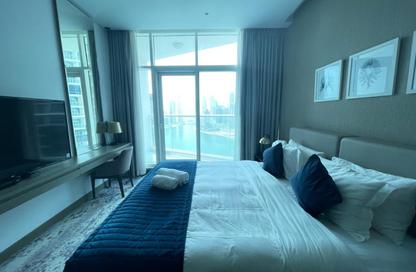 Apartment - Studio - 1 Bathroom for rent in Damac Maison Prive B - Damac Maison Prive - Business Bay - Dubai