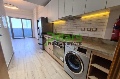 Apartment - Studio - 1 Bathroom for rent in Azizi Aura - Downtown Jebel Ali - Dubai