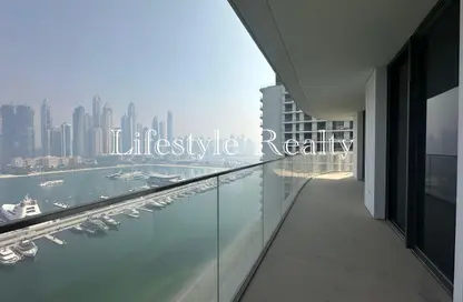 Apartment - 3 Bedrooms - 4 Bathrooms for rent in Palace Beach Residence Tower 2 - Palace Beach Residence - Emaar Beachfront - Dubai Harbour - Dubai