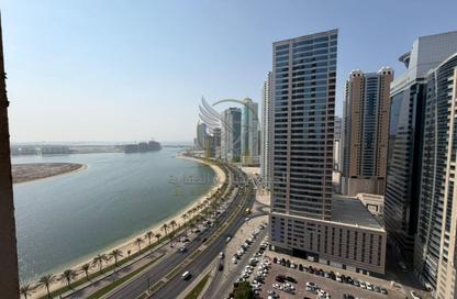 Apartment - 2 - 3 for rent in Al Khan Lagoon Tower - Al Khan Lagoon - Al Khan - Sharjah