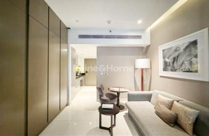 Apartment - Studio - 1 Bathroom for rent in Damac Maison Prive A - Damac Maison Prive - Business Bay - Dubai
