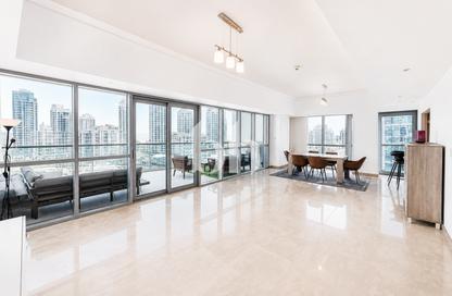 Apartment - 3 Bedrooms - 5 Bathrooms for rent in The Jewel Tower B - The Jewels - Dubai Marina - Dubai