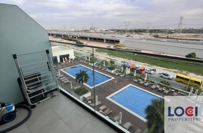 Apartment - Studio - 1 Bathroom for rent in Azizi Riviera 46 - Azizi Riviera - Meydan One - Meydan - Dubai