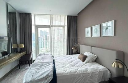 Apartment - Studio - 1 Bathroom for rent in Damac Maison Prive A - Damac Maison Prive - Business Bay - Dubai