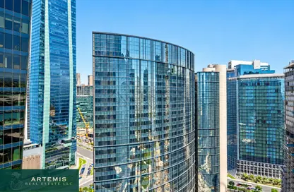 Office Space - Studio - 1 Bathroom for rent in The Prism - Business Bay - Dubai