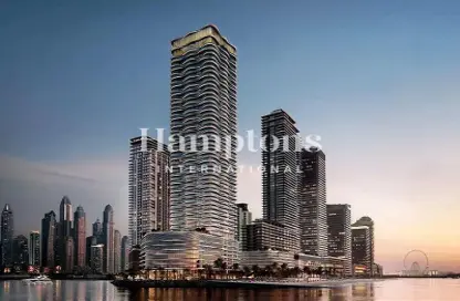شقة - غرفة نوم - 1 حمام للبيع في برج Seapoint 1 - سي بوينت - إعمار بيتشفرونت - دبي هاربور - دبي