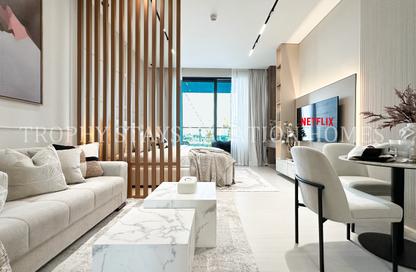Apartment - Studio - 1 Bathroom for rent in Trillionaire Residences - Business Bay - Dubai