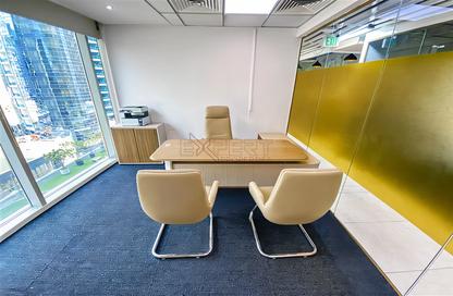 Office Space - Studio - 1 Bathroom for rent in The Binary Tower - Business Bay - Dubai