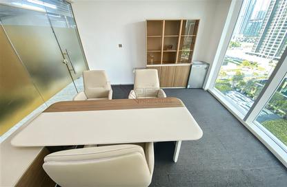 Office Space - Studio - 1 Bathroom for rent in The Binary Tower - Business Bay - Dubai