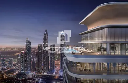 Apartment - 1 Bedroom - 1 Bathroom for sale in Seapoint Tower 2 - Seapoint - EMAAR Beachfront - Dubai Harbour - Dubai