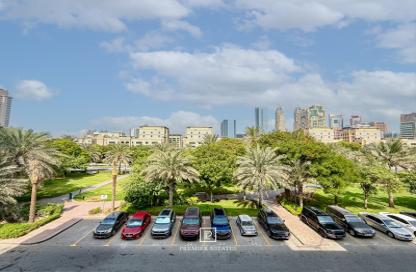 Apartment - 1 - 1 for sale in Al Dhafra 2 - Al Dhafra - Greens - Dubai