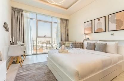 Apartment - Studio - 1 Bathroom for rent in Farhad Azizi Residence - Al Jaddaf - Dubai