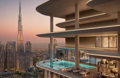 شقة - 4 غرف نوم - 5 حمامات للبيع في افارة باي بالاس - الخليج التجاري - دبي