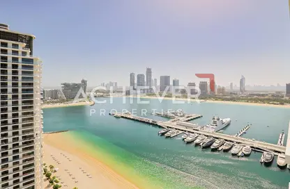 شقة - غرفة نوم - 1 حمام للايجار في برج قصر الشاطئ 2 - قصر الشاطئ - إعمار بيتشفرونت - دبي هاربور - دبي