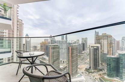 Apartment - Studio - 1 Bathroom for rent in Peninsula Three - Peninsula - Business Bay - Dubai