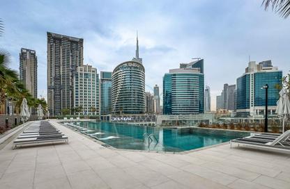 Apartment - Studio - 1 Bathroom for rent in Peninsula Three - Peninsula - Business Bay - Dubai