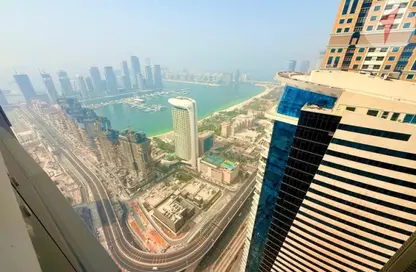 Apartment - 3 Bedrooms - 4 Bathrooms for rent in Princess Tower - Dubai Marina - Dubai