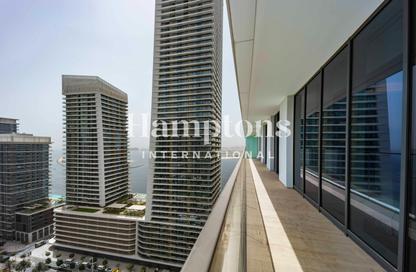شقة - 3 غرف نوم - 4 حمامات للايجار في برج Palace Beach ريزيدنس 1 - بالاس بيتش ريزيدنس - إعمار بيتشفرونت - دبي هاربور - دبي