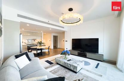 Apartment - 3 - 4 for rent in Marina Vista Podium - Marina Vista - Emaar Beachfront - Dubai Harbour - Dubai