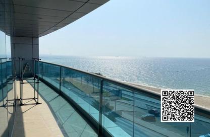 Apartment - 2 Bedrooms - 3 Bathrooms for rent in Ajman Corniche Residences - Ajman Corniche Road - Ajman