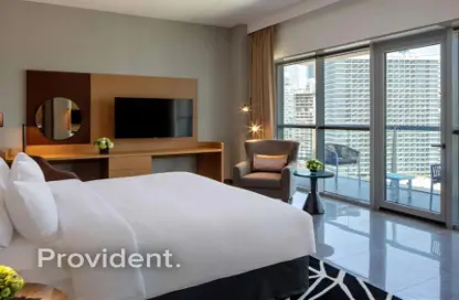 النزل و الشقق الفندقية - 1 حمام للبيع في سكاي باي هوتيل - الخليج التجاري - دبي