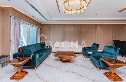 Apartment - 4 Bedrooms - 6 Bathrooms for rent in Elite Residence - Dubai Marina - Dubai