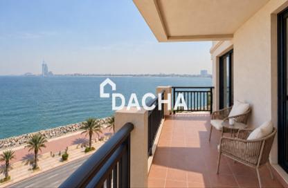شقة - 1 - 2 للايجار في مساكن رويال أمواج شمال - Royal Amwaj ريزيدنسز - ذا كريسنت - نخلة جميرا - دبي