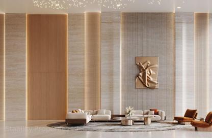 Apartment - 1 Bedroom - 2 Bathrooms for sale in Binghatti Skyflame 1 - Binghatti Skyflame - Majan - Dubai