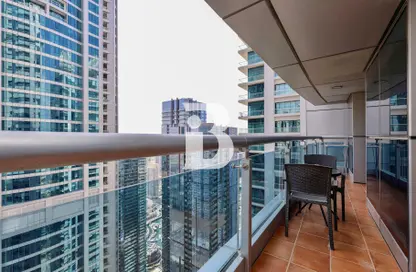 Apartment - 1 Bedroom - 1 Bathroom for rent in Princess Tower - Dubai Marina - Dubai