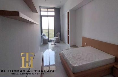 Apartment - Studio - 1 Bathroom for rent in Blue Waves Tower - Dubai Land Residence Complex - Dubai Land - Dubai
