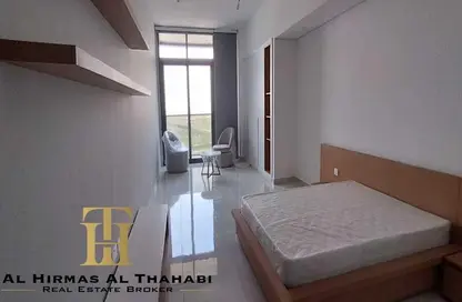 Apartment - Studio - 1 Bathroom for rent in Blue Waves Tower - Dubai Land Residence Complex - Dubai Land - Dubai