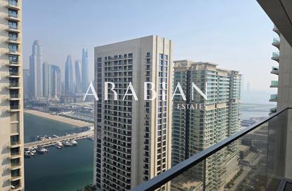 Apartment - 1 - 1 for sale in Beach Isle Tower 1 - Beach Isle - Emaar Beachfront - Dubai Harbour - Dubai