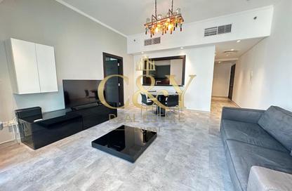 Apartment - 1 - 2 for rent in Silverene Tower B - Silverene - Dubai Marina - Dubai
