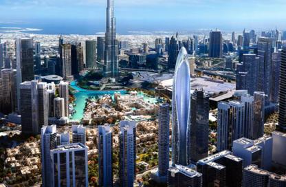 دوبلكس - 2 غرف نوم - 3 حمامات للبيع في أماكن مرسيدس بنز من بن غاطي - وسط مدينة دبي - دبي