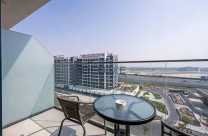 Apartment - Studio - 1 Bathroom for rent in Azizi Riviera 44 - AZIZI Riviera - Meydan One - Meydan - Dubai