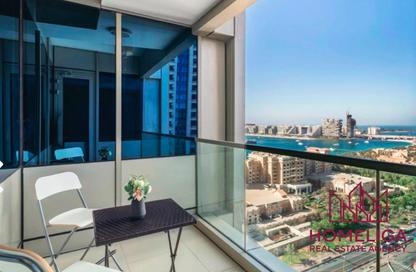 Apartment - 1 Bedroom - 2 Bathrooms for sale in Ocean Heights - Dubai Marina - Dubai