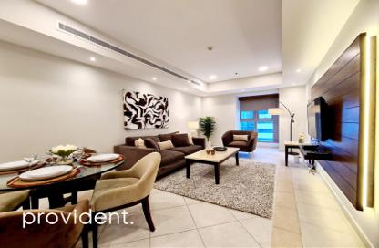 Apartment - 1 - 2 for rent in Princess Tower - Dubai Marina - Dubai