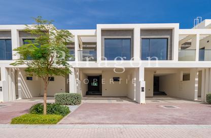 Townhouse - 3 - 3 for sale in Belair Phase 2 - Damac Hills - Dubai