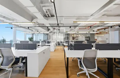 Office Space - Studio - 1 Bathroom for rent in Burj Al Salam - Sheikh Zayed Road - Dubai