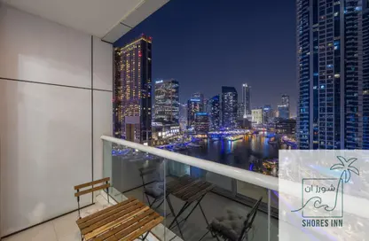 Apartment - 2 Bedrooms - 3 Bathrooms for rent in Continental Tower - Dubai Marina - Dubai