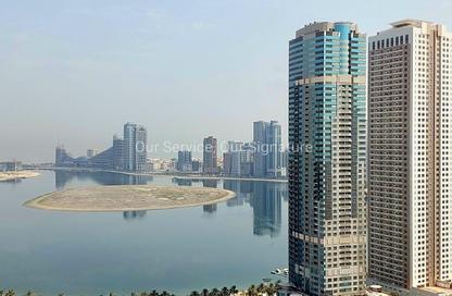 Apartment - 1 Bedroom - 2 Bathrooms for rent in New Al Taawun Road - Al Taawun - Sharjah