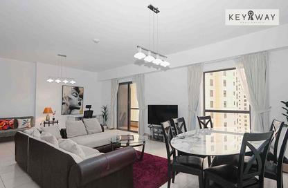 Apartment - 1 Bedroom - 2 Bathrooms for rent in Rimal 2 - Rimal - Jumeirah Beach Residence - Dubai