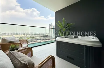 Apartment - Studio - 1 Bathroom for rent in Trillionaire Residences - Business Bay - Dubai