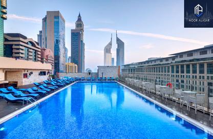 Apartment - Studio - 1 for rent in Gevora Hotel - Sheikh Zayed Road - Dubai