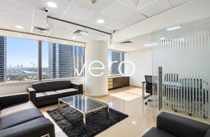 Office Space - Studio - 1 for rent in Gold Tower (Au Tower) - JLT Cluster I - Jumeirah Lake Towers - Dubai
